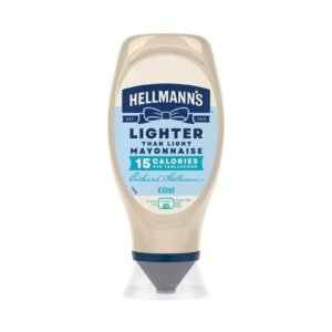 Hellmanns Squeeze Lighter than Light Mayonnaise 430ml